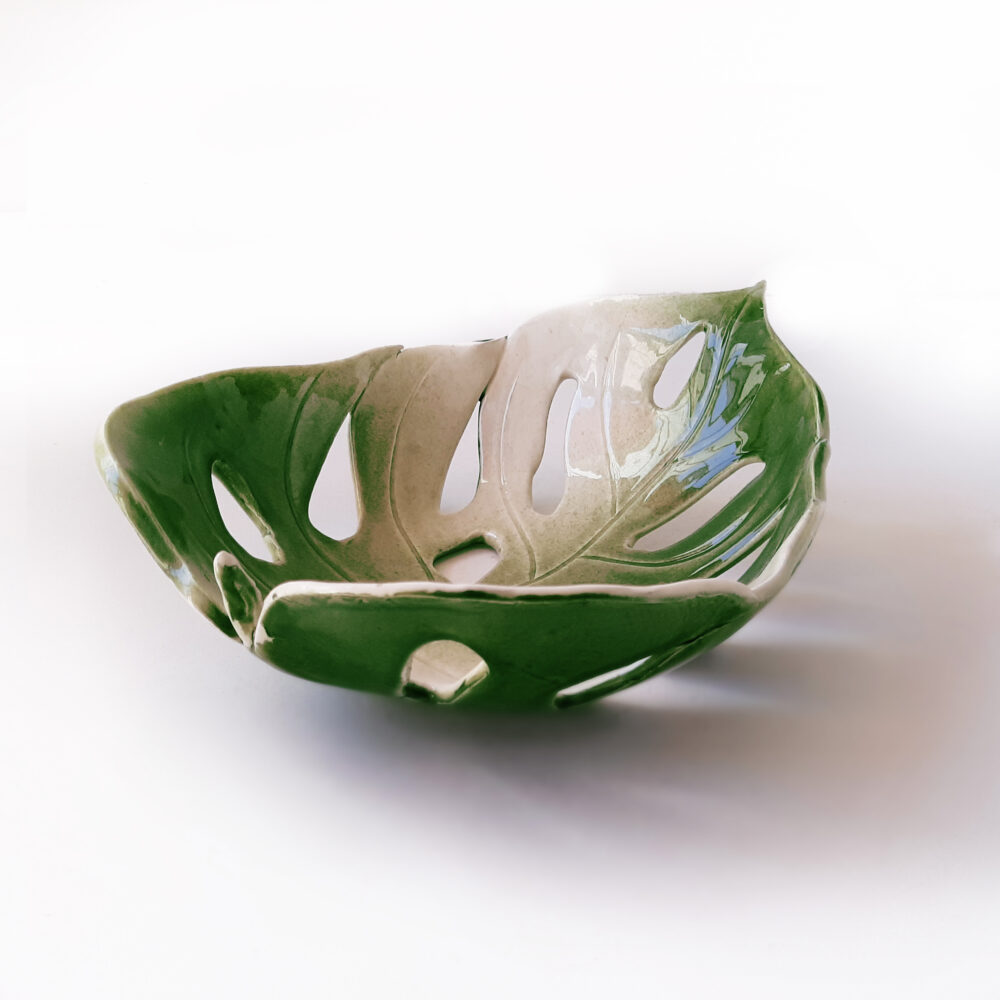 filodish leaf shaped bowl